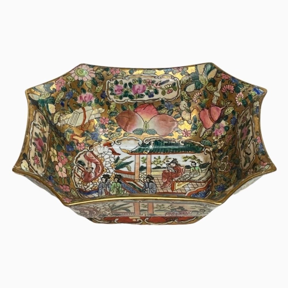 Andrea by Sadek Corner Cut Chinese Bowl